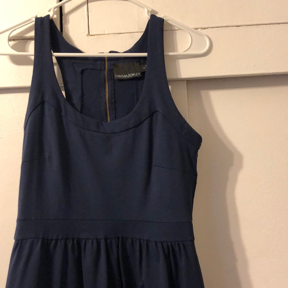 [cynthia rowley] navy dress